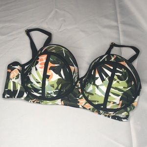 Swimsuits for all floral underwire bikini top